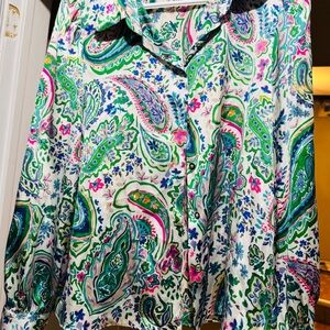 Zara Multicolor Floral Blouse